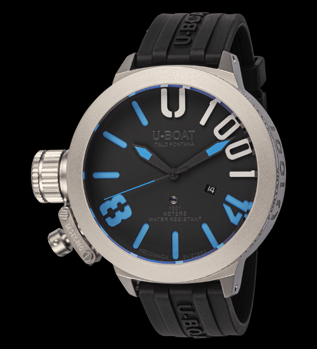 U-BOAT CLASSICO 55 1001 BLUE U-BOAT 3028 Replica Watch